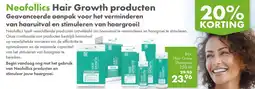 Gezond & Wel Neofollics Hair Growth producten aanbieding