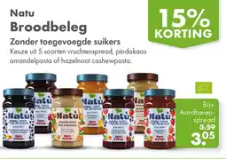 Gezond & Wel Natu Broodbeleg aanbieding