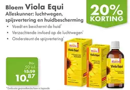Gezond & Wel Bloem Viola Equi aanbieding