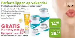 Gezond & Wel Perfecte lippen op vakantie! aanbieding