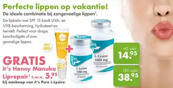 Gezond & Wel Perfecte lippen op vakantie! aanbieding
