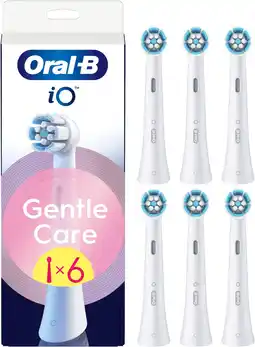 Amazon Oral-B iO Series Gentle Care, Originele opzetborstels, voor gevoelig tandvlees, 6 aanbieding
