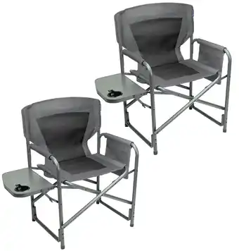ANWB Trvlmore Campingstoelen 2 Stuks Gray aanbieding