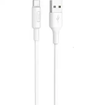 ANWB Hoco USB A naar USB-C Kabel 1 Meter Wit aanbieding