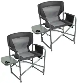 ANWB Trvlmore Campingstoelen 2 Stuks Zwart aanbieding