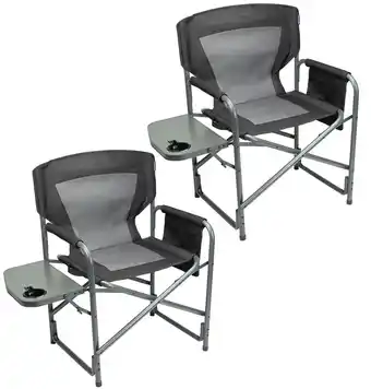 ANWB Trvlmore Campingstoelen 2 Stuks Zwart aanbieding