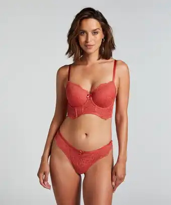 Hunkemoller Hunkemöller String Arabella Rood aanbieding