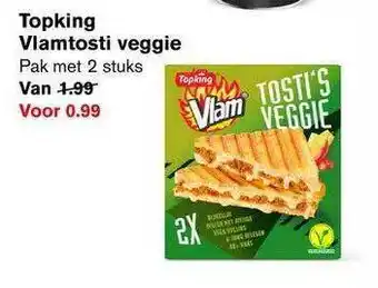 Hoogvliet Topking Vlamtosti Veggie aanbieding