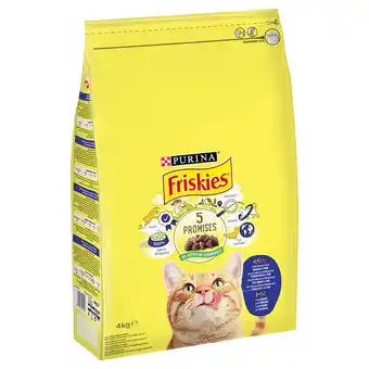 Zooplus 2x4kg Adult met Kabeljauw & Groenten Friskies Kattenvoer aanbieding