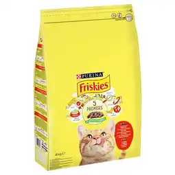 Zooplus 2 x 4 kg Rund, Kip & Groenten Friskies Kattenvoer aanbieding