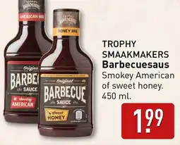 ALDI Trophy smaakmakers barbecuesaus aanbieding