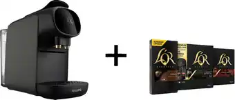 Coolblue Philips L'OR Barista Sublime LM9012/23 Grijs met koffiecups aanbieding