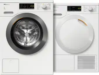 Coolblue Miele WEA 128 WCS + Miele TEA 528 WP EcoSpeed aanbieding