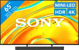 Coolblue Sony Bravia 5 65 XR Mini-led (2025) + Sony HT-S2000 Zwart aanbieding