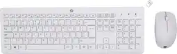 Coolblue HP 230 Draadloos Toetsenbord en Muis Wit QWERTY aanbieding