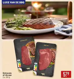 ALDI Entrecote of rib eye aanbieding