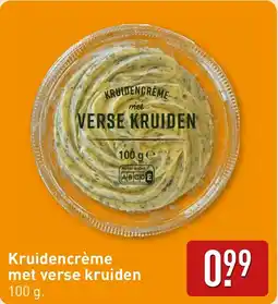 ALDI Kruidencrème met verse kruiden aanbieding