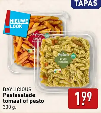 ALDI Pastasalade tomaat of pesto aanbieding