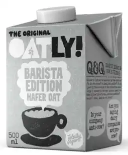 De Online Drogist Oatly Barista Edition Hafer Oat 500ML aanbieding