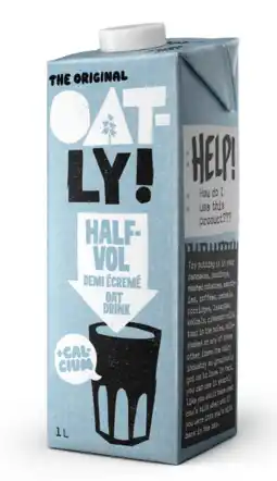 De Online Drogist Oatly Haverdrank Calcium Halfvol 1LT aanbieding