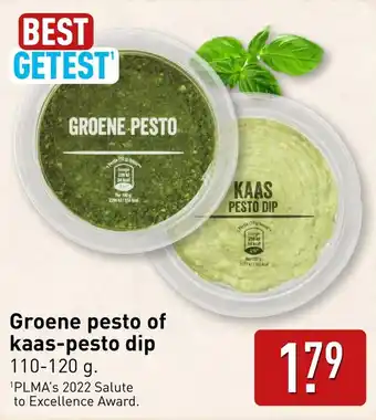 ALDI Groene pesto of kaas pesto dip aanbieding