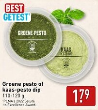 ALDI Groene pesto of kaas pesto dip aanbieding