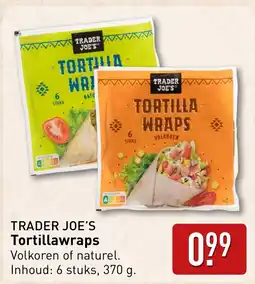 ALDI Trader joe's tortillawraps aanbieding