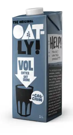 De Online Drogist Oatly Haverdrank Calcium Vol 1LT aanbieding