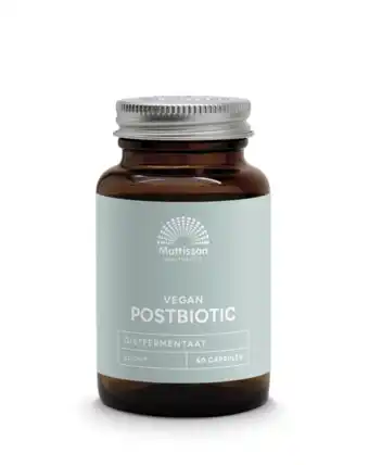 De Online Drogist Mattisson HealthStyle Postbiotic met Epicor Capsules 60CP aanbieding