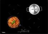 Praxis KitchenBrothers Inductie Kookplaat - Inbouw - 4 Zones - 1/2 Fase - 2300W - Zwart aanbieding