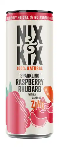 De Online Drogist Nix and Kix Raspberry Rhubarb 250ML aanbieding