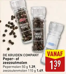 ALDI Peper of zeezoutmolen aanbieding