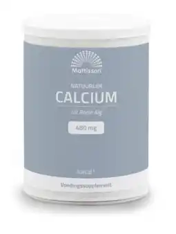 De Online Drogist Mattisson HealthStyle Natuurlijk Calcium Icecal Poeder 150GR aanbieding