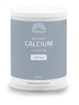 De Online Drogist Mattisson HealthStyle Natuurlijk Calcium Icecal Poeder 150GR aanbieding