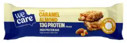 De Online Drogist WeCare Caramel Almond High Protein Bar 45GR aanbieding