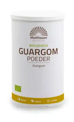 De Online Drogist Mattisson HealthStyle Biologisch Guargom Poeder 275GR aanbieding