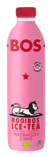 De Online Drogist BOS Rooibos Ice Tea Watermelon & Mint 1LT aanbieding