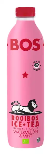 De Online Drogist BOS Rooibos Ice Tea Watermelon & Mint 1LT aanbieding
