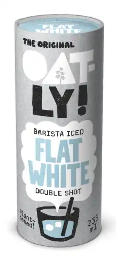 De Online Drogist Oatly Barista Iced Flat White Double Shot 235ML aanbieding
