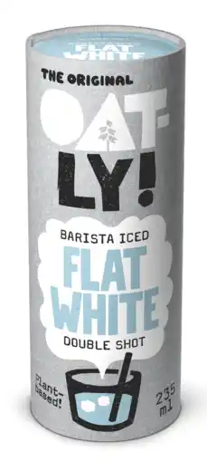 De Online Drogist Oatly Barista Iced Flat White Double Shot 235ML aanbieding