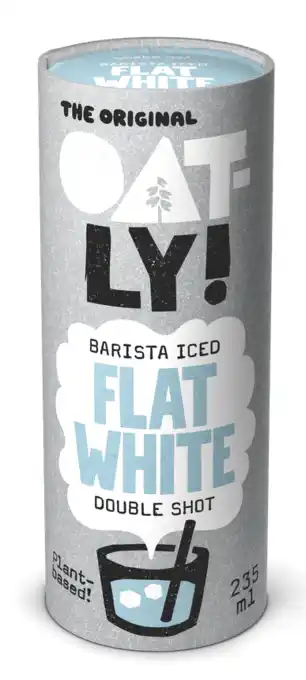 De Online Drogist Oatly Barista Iced Flat White Double Shot 235ML aanbieding