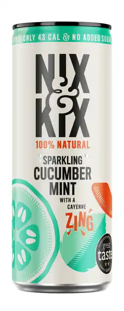 De Online Drogist Nix and Kix Cucumber & Mint 250ML aanbieding