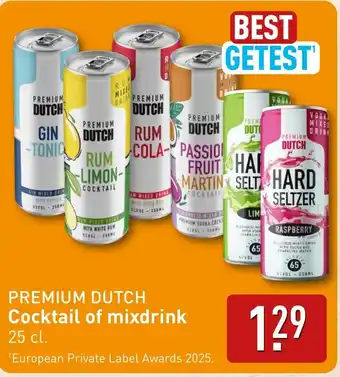 ALDI Cocktail of mixdrink aanbieding