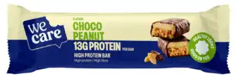 De Online Drogist WeCare Choco Peanut High Protein Bar 45GR aanbieding