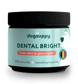 De Online Drogist Dogsuppy Dental Bright Poeder 90GR aanbieding