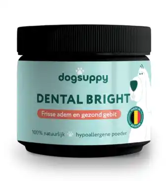De Online Drogist Dogsuppy Dental Bright Poeder 90GR aanbieding