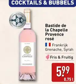 ALDI Bastide de la Chapelle Provence rosé aanbieding