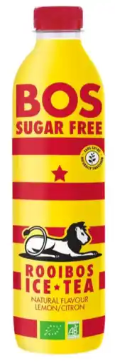 De Online Drogist BOS Rooibos Ice Tea Sugarfree Lemon 1LT aanbieding