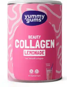 De Online Drogist Yummygums Beauty Collagen Lemonade 240GR aanbieding