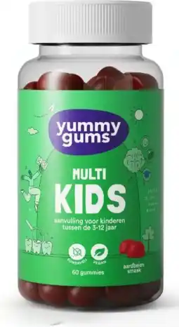 De Online Drogist Yummygums Multi Kids Gummies 60ST aanbieding